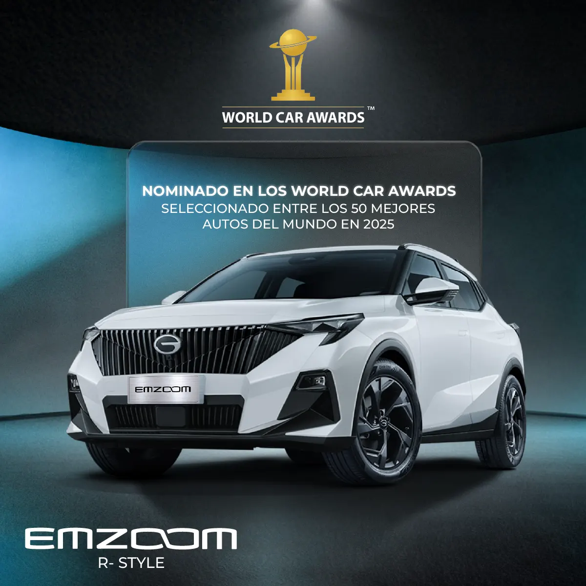 EMZOOM nominado en los World Car Awards 2025